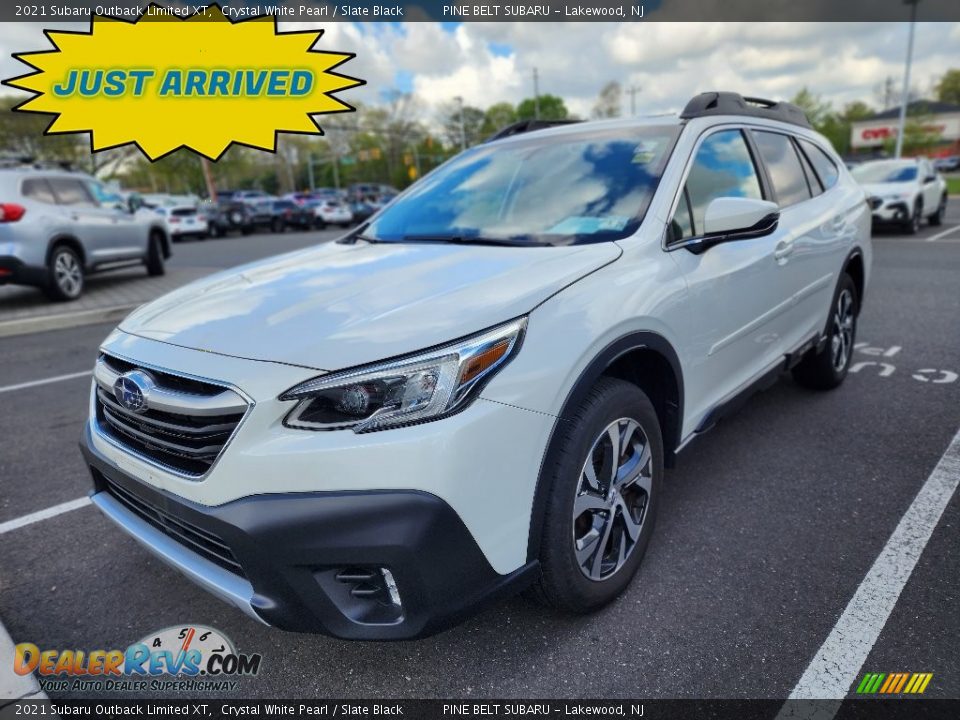 2021 Subaru Outback Limited XT Crystal White Pearl / Slate Black Photo #1