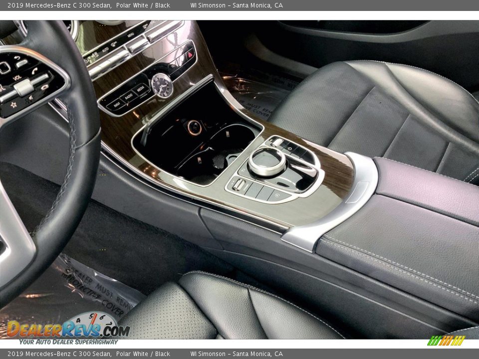 2019 Mercedes-Benz C 300 Sedan Polar White / Black Photo #17