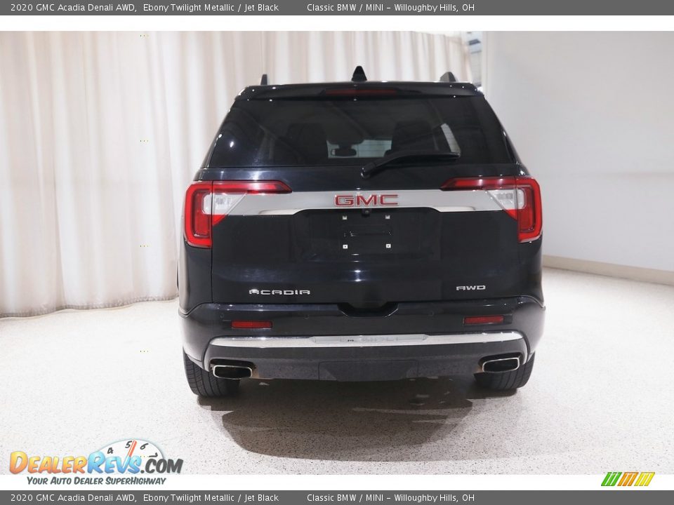 2020 GMC Acadia Denali AWD Ebony Twilight Metallic / Jet Black Photo #21