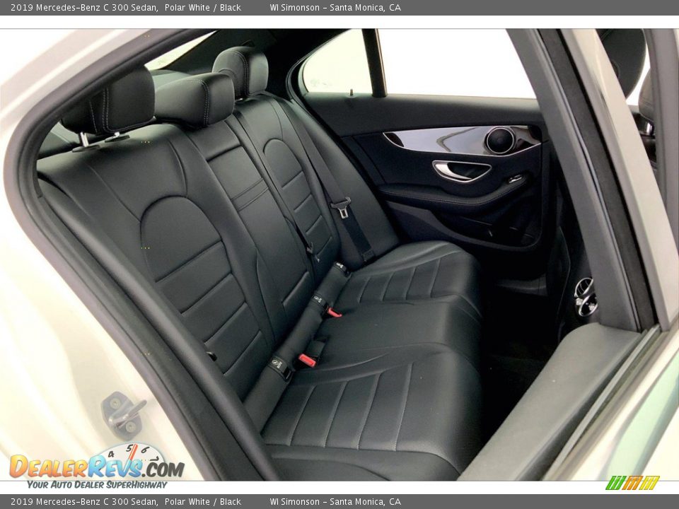 2019 Mercedes-Benz C 300 Sedan Polar White / Black Photo #19