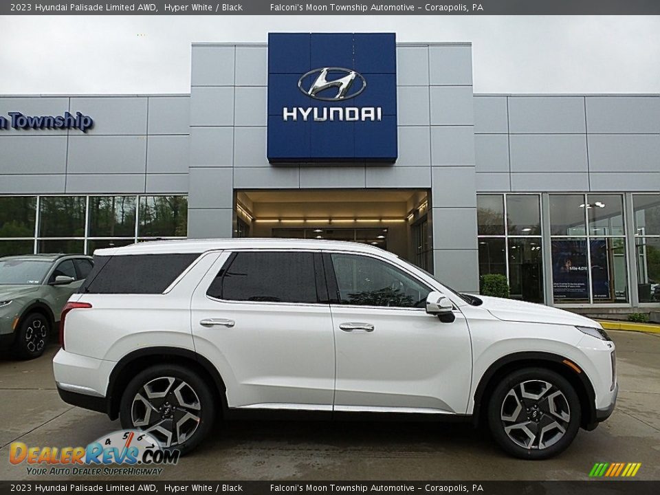 2023 Hyundai Palisade Limited AWD Hyper White / Black Photo #1