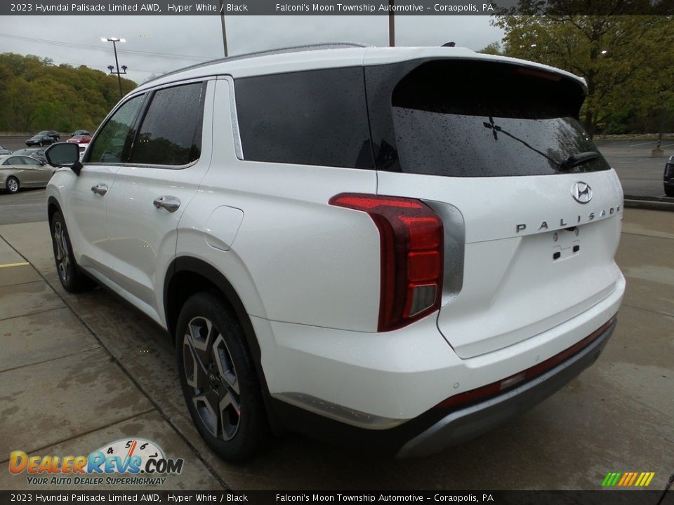 2023 Hyundai Palisade Limited AWD Hyper White / Black Photo #5