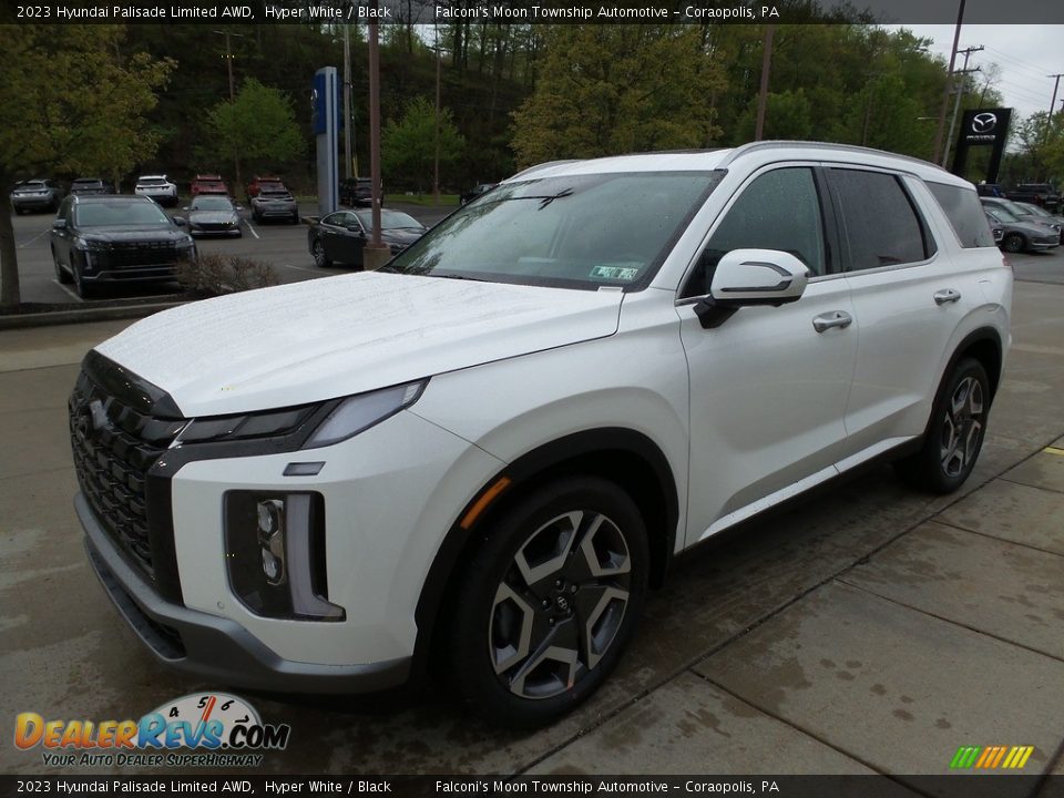 2023 Hyundai Palisade Limited AWD Hyper White / Black Photo #7