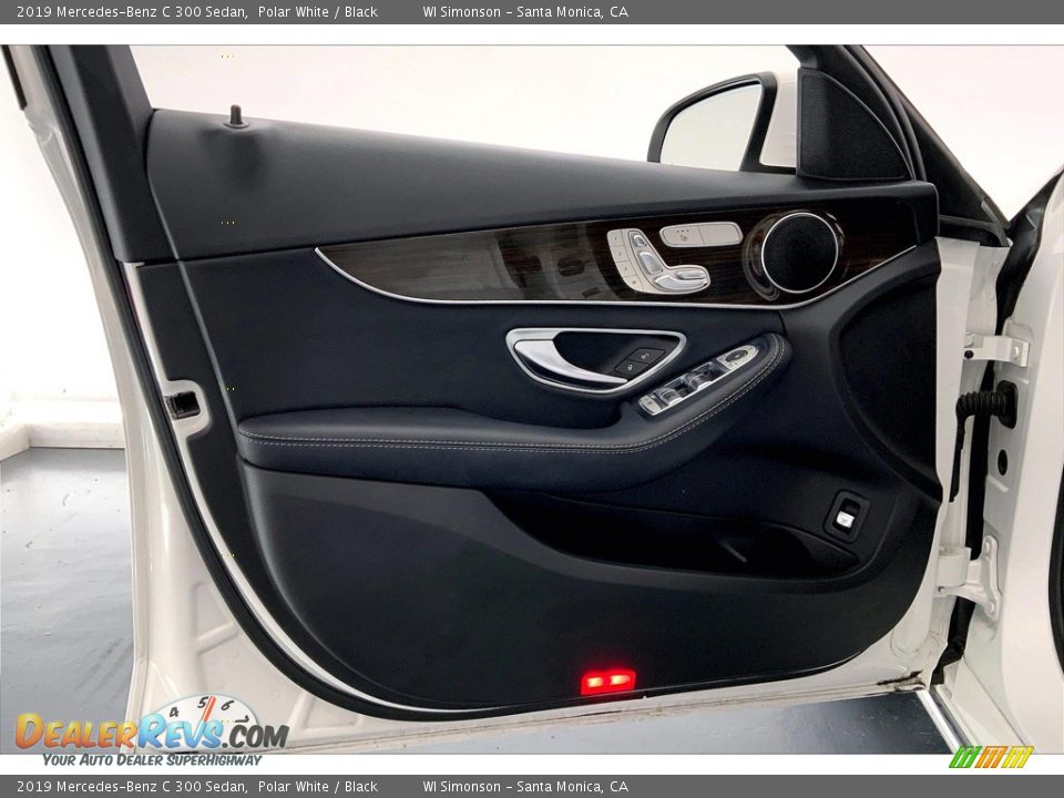 2019 Mercedes-Benz C 300 Sedan Polar White / Black Photo #26
