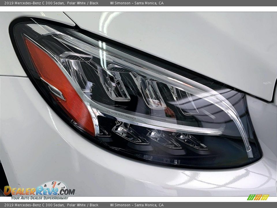 2019 Mercedes-Benz C 300 Sedan Polar White / Black Photo #28