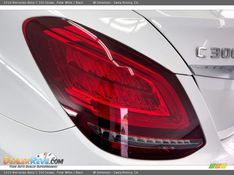 2019 Mercedes-Benz C 300 Sedan Polar White / Black Photo #29