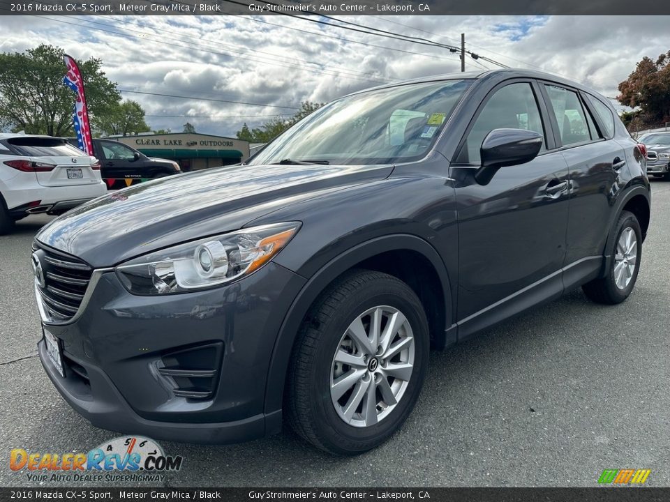 2016 Mazda CX-5 Sport Meteor Gray Mica / Black Photo #3