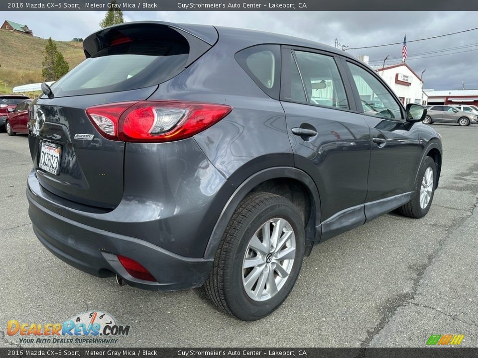 2016 Mazda CX-5 Sport Meteor Gray Mica / Black Photo #6