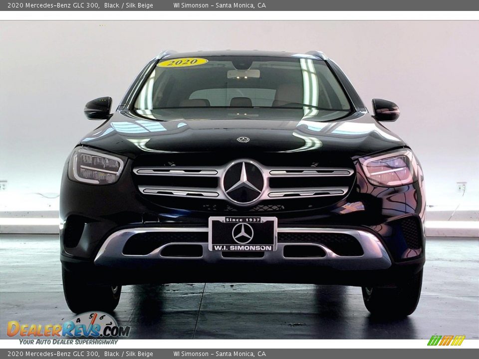 2020 Mercedes-Benz GLC 300 Black / Silk Beige Photo #2