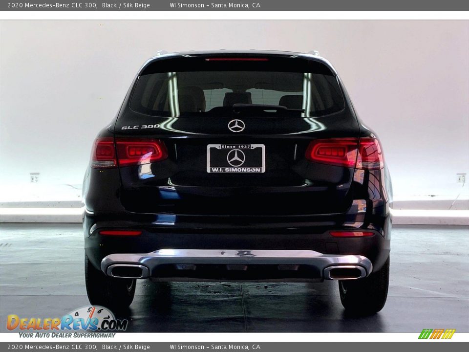 2020 Mercedes-Benz GLC 300 Black / Silk Beige Photo #3