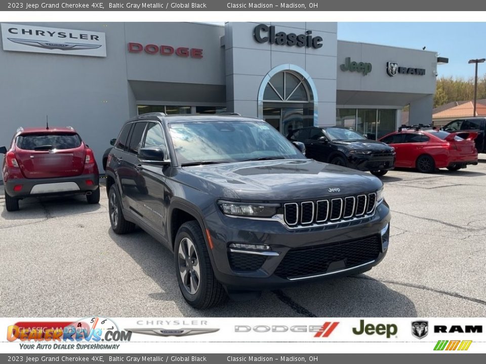 2023 Jeep Grand Cherokee 4XE Baltic Gray Metallic / Global Black Photo #1