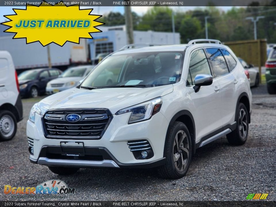 2022 Subaru Forester Touring Crystal White Pearl / Black Photo #1