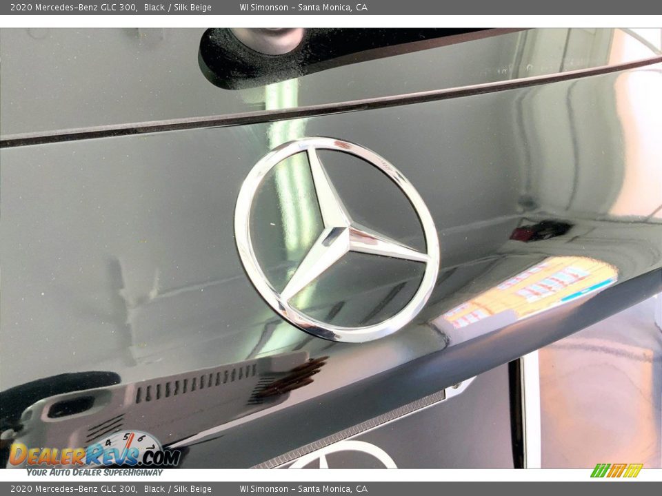 2020 Mercedes-Benz GLC 300 Black / Silk Beige Photo #7