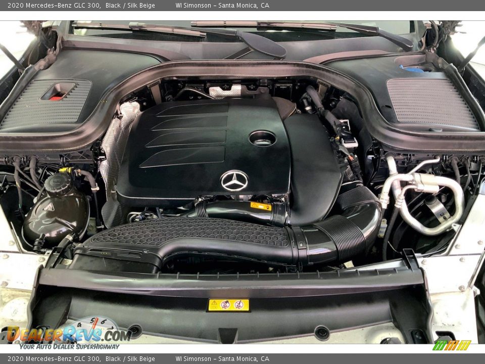 2020 Mercedes-Benz GLC 300 Black / Silk Beige Photo #9