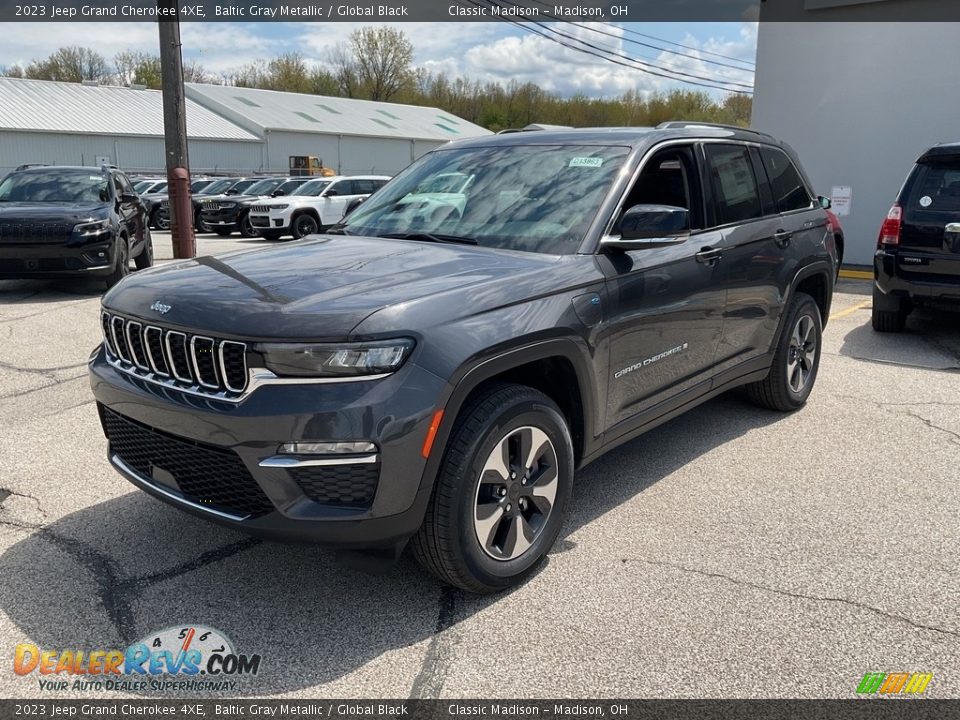 2023 Jeep Grand Cherokee 4XE Baltic Gray Metallic / Global Black Photo #8