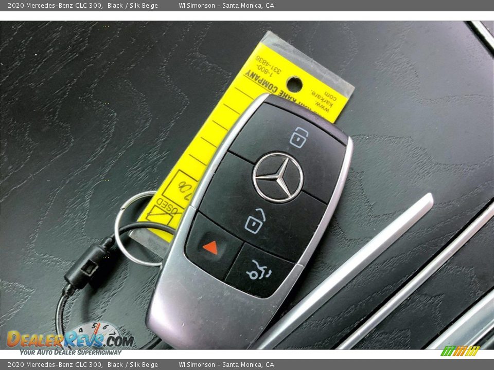 2020 Mercedes-Benz GLC 300 Black / Silk Beige Photo #11