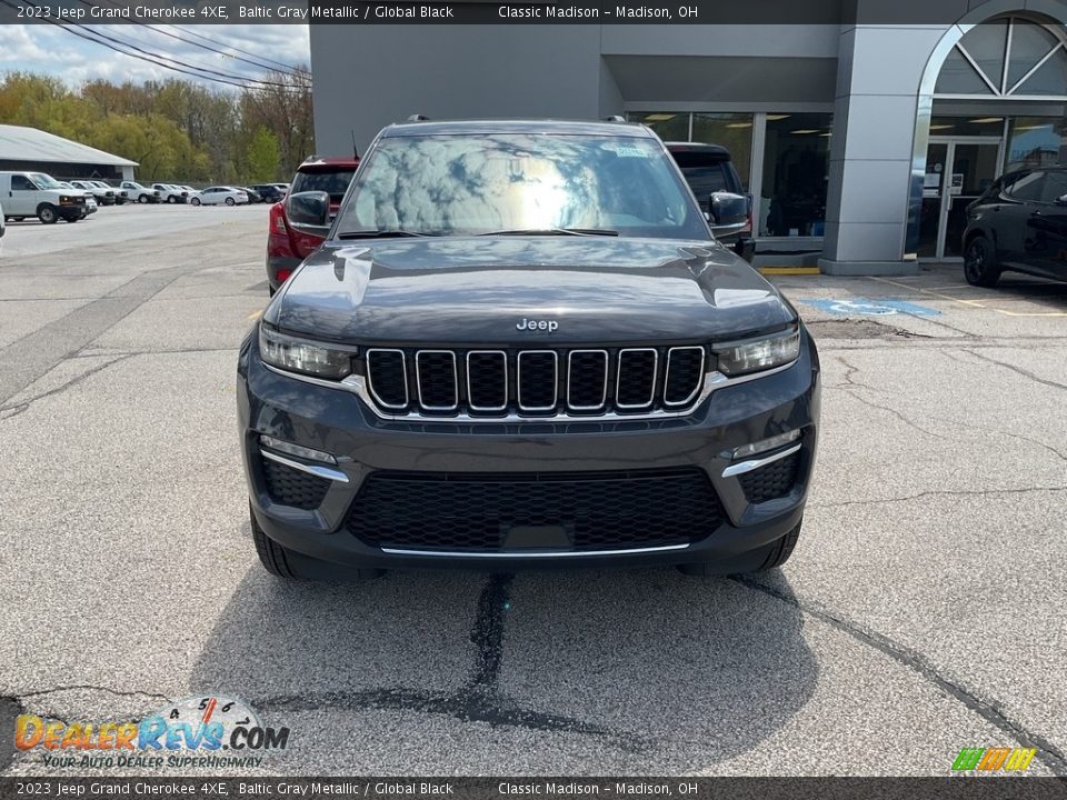 2023 Jeep Grand Cherokee 4XE Baltic Gray Metallic / Global Black Photo #9
