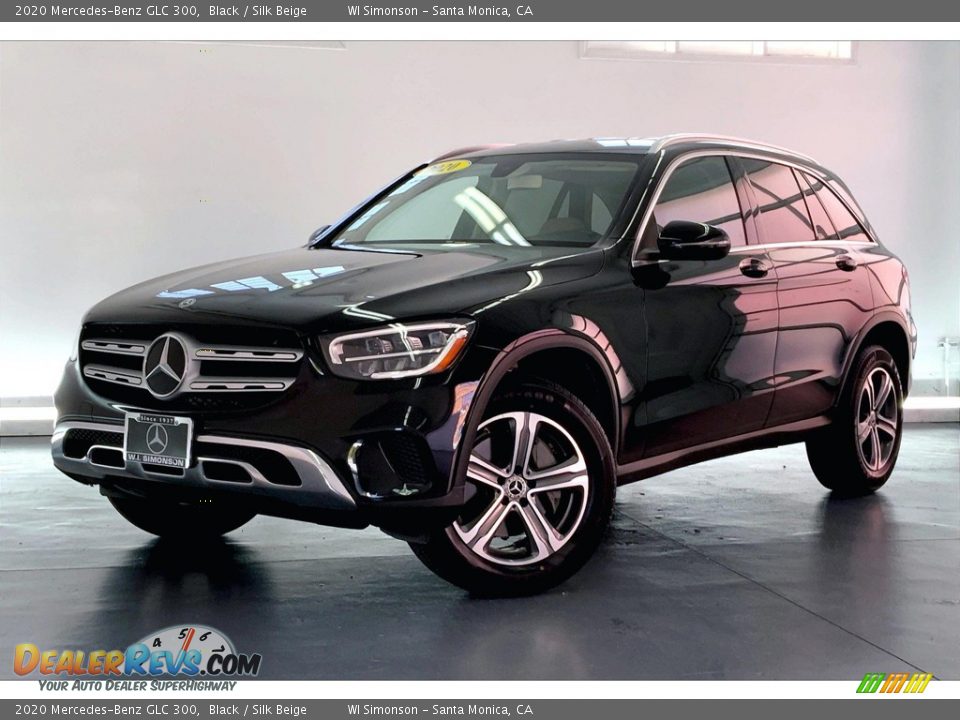 2020 Mercedes-Benz GLC 300 Black / Silk Beige Photo #12