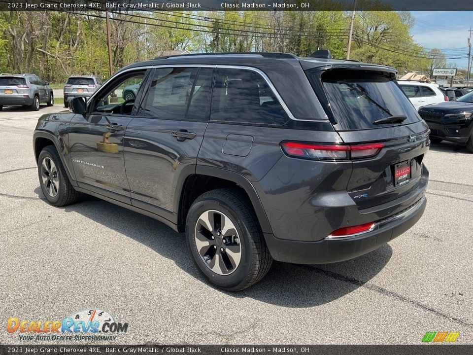 2023 Jeep Grand Cherokee 4XE Baltic Gray Metallic / Global Black Photo #10