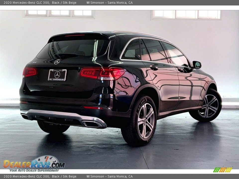 2020 Mercedes-Benz GLC 300 Black / Silk Beige Photo #13