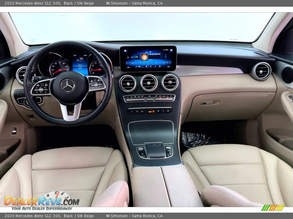 2020 Mercedes-Benz GLC 300 Black / Silk Beige Photo #15