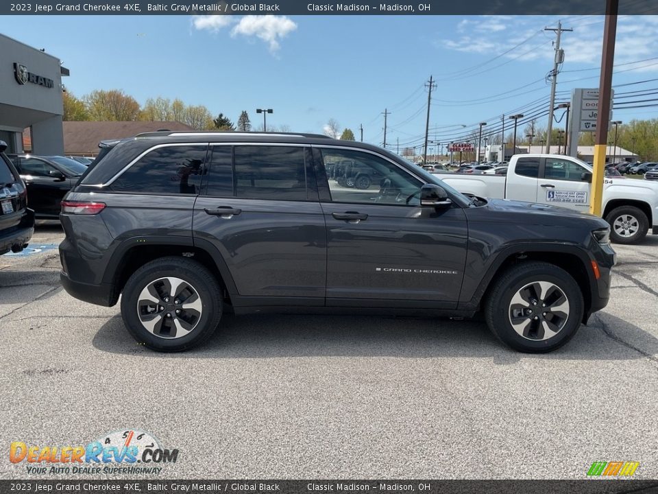 2023 Jeep Grand Cherokee 4XE Baltic Gray Metallic / Global Black Photo #13
