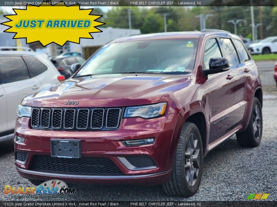 2020 Jeep Grand Cherokee Limited X 4x4 Velvet Red Pearl / Black Photo #1