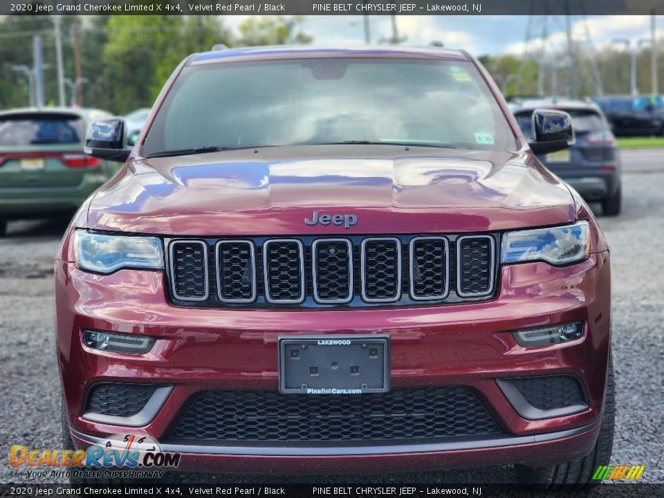 2020 Jeep Grand Cherokee Limited X 4x4 Velvet Red Pearl / Black Photo #2