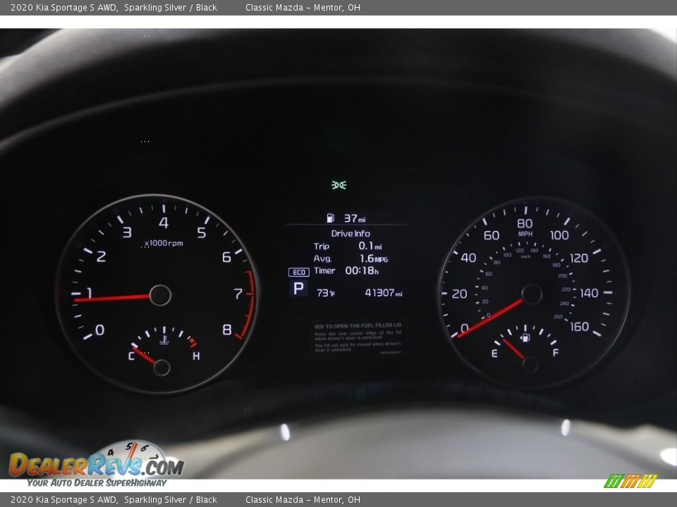 2020 Kia Sportage S AWD Gauges Photo #8