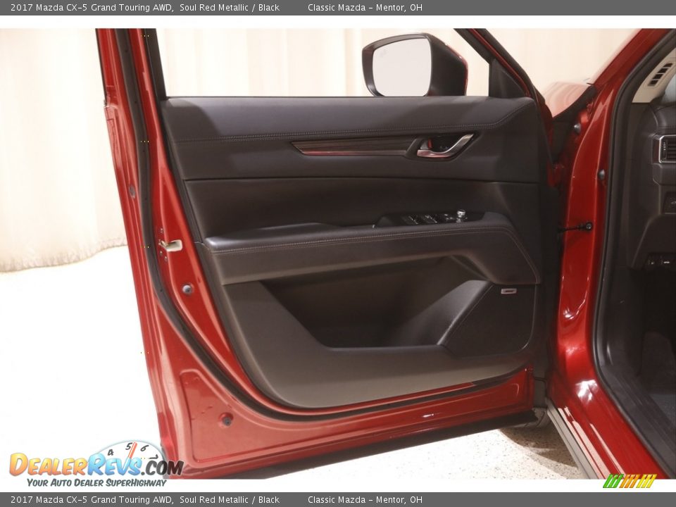 2017 Mazda CX-5 Grand Touring AWD Soul Red Metallic / Black Photo #4
