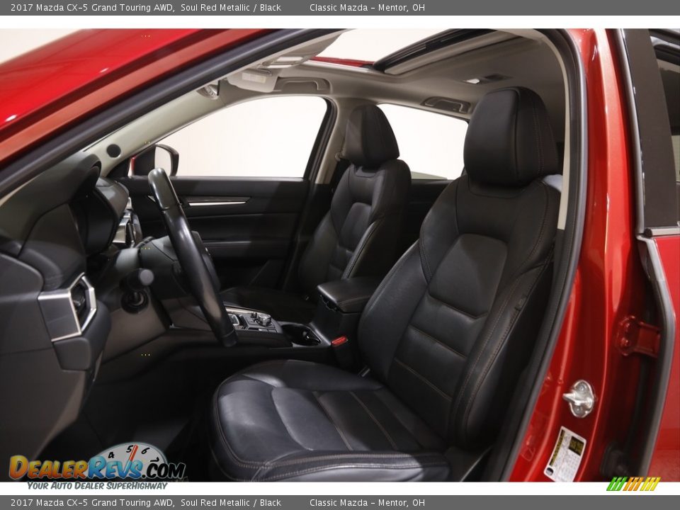 2017 Mazda CX-5 Grand Touring AWD Soul Red Metallic / Black Photo #5