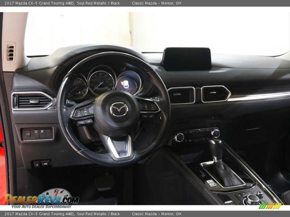 2017 Mazda CX-5 Grand Touring AWD Soul Red Metallic / Black Photo #6