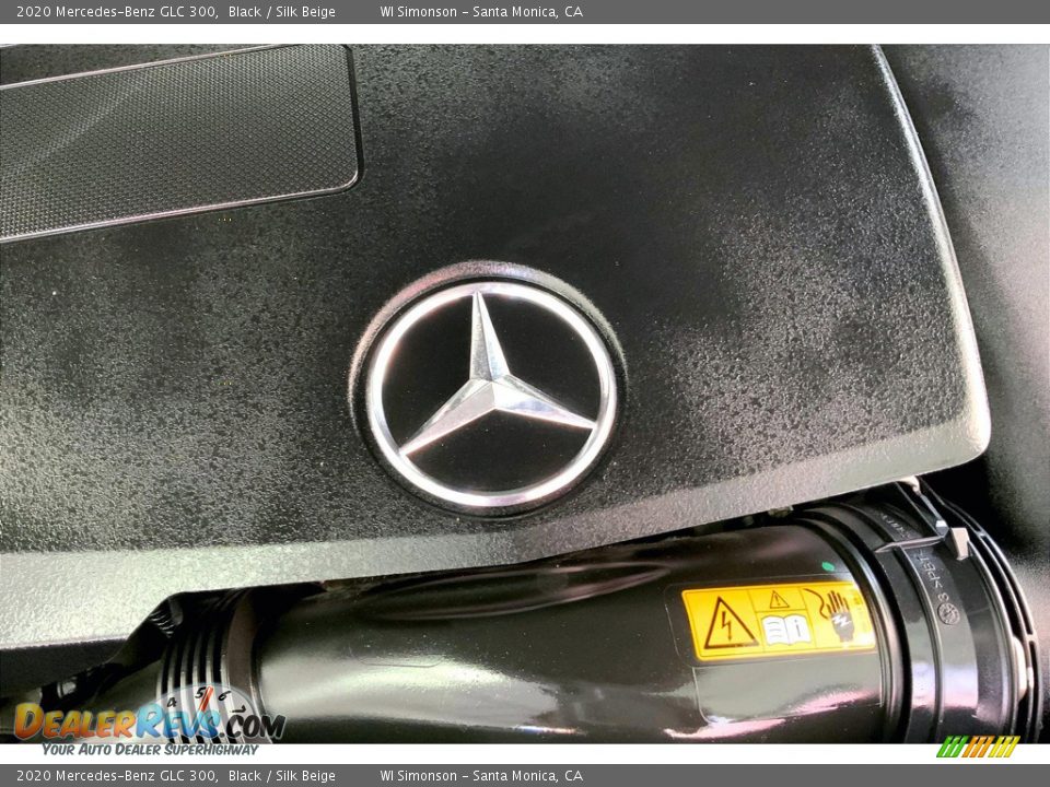 2020 Mercedes-Benz GLC 300 Black / Silk Beige Photo #31
