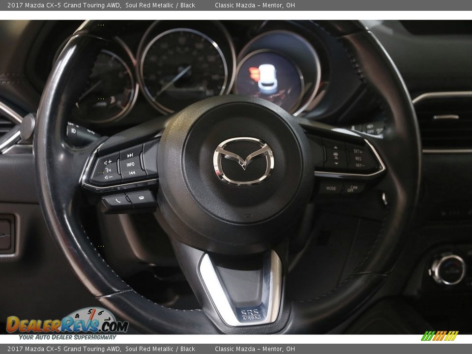 2017 Mazda CX-5 Grand Touring AWD Soul Red Metallic / Black Photo #7