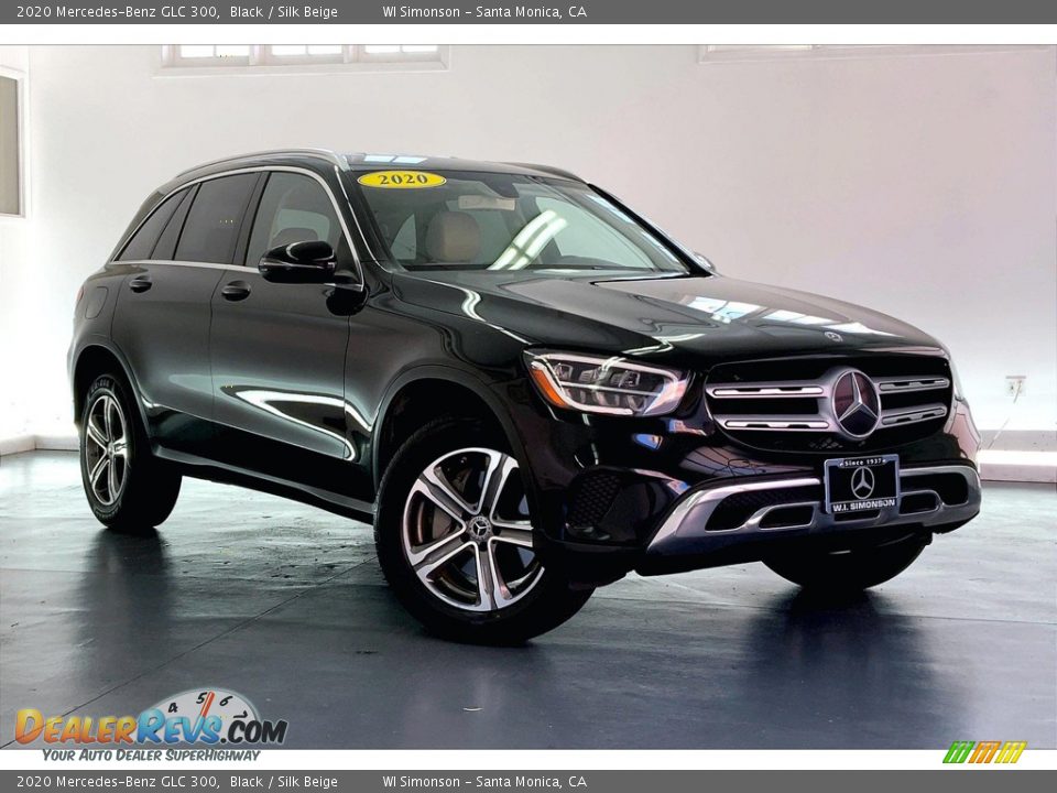 2020 Mercedes-Benz GLC 300 Black / Silk Beige Photo #33