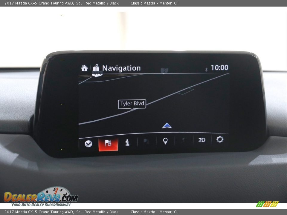 2017 Mazda CX-5 Grand Touring AWD Soul Red Metallic / Black Photo #10