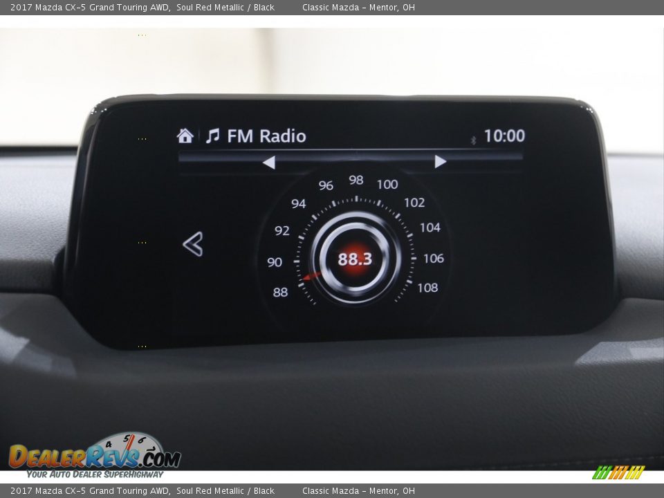 2017 Mazda CX-5 Grand Touring AWD Soul Red Metallic / Black Photo #11