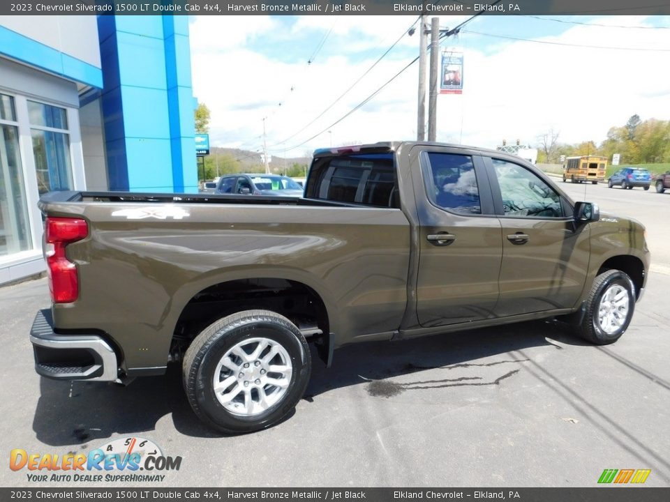 2023 Chevrolet Silverado 1500 LT Double Cab 4x4 Harvest Bronze Metallic / Jet Black Photo #4