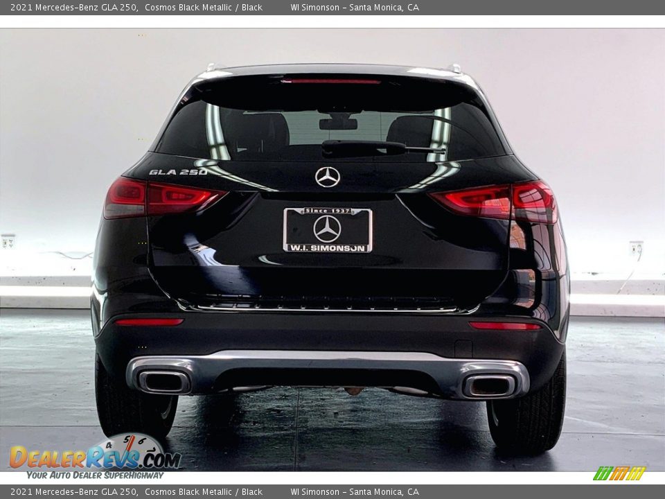 2021 Mercedes-Benz GLA 250 Cosmos Black Metallic / Black Photo #3