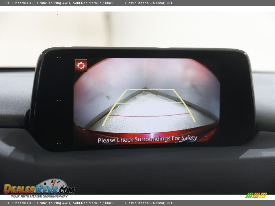 2017 Mazda CX-5 Grand Touring AWD Soul Red Metallic / Black Photo #13
