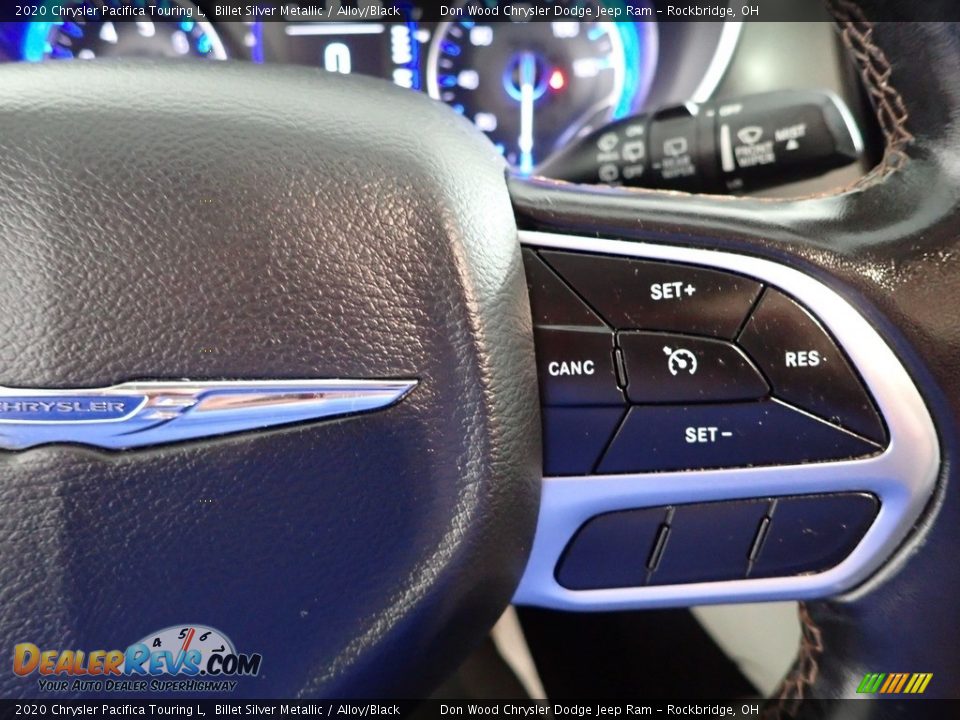 2020 Chrysler Pacifica Touring L Billet Silver Metallic / Alloy/Black Photo #18