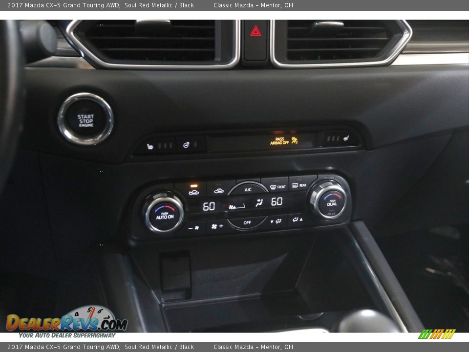 2017 Mazda CX-5 Grand Touring AWD Soul Red Metallic / Black Photo #14