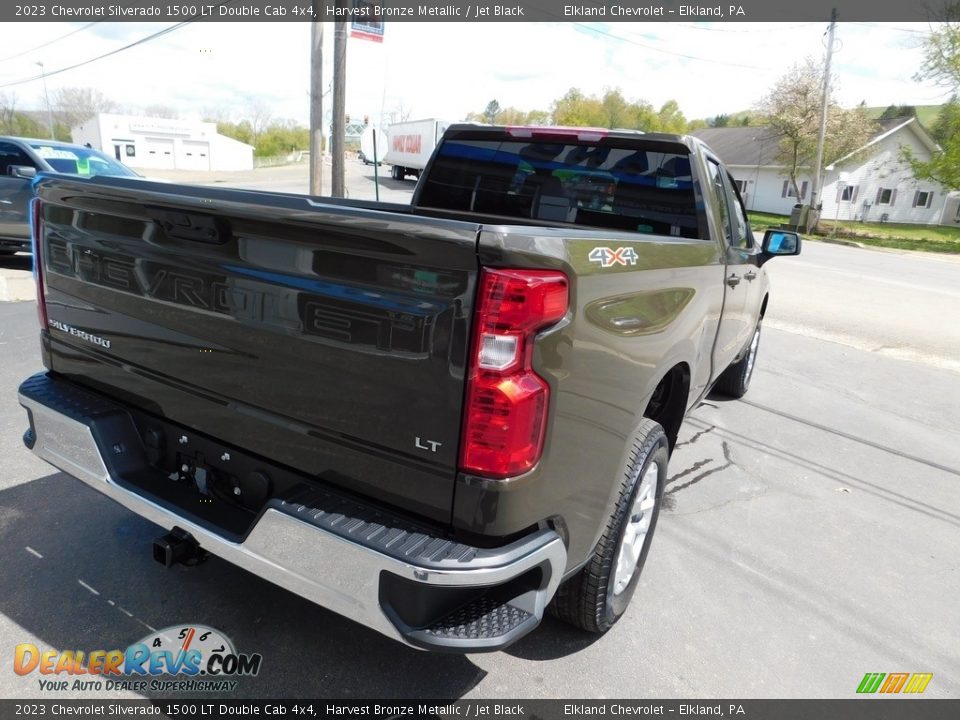 2023 Chevrolet Silverado 1500 LT Double Cab 4x4 Harvest Bronze Metallic / Jet Black Photo #6