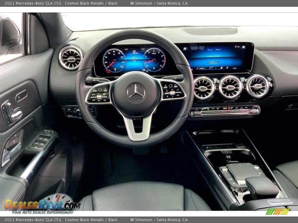 2021 Mercedes-Benz GLA 250 Cosmos Black Metallic / Black Photo #4