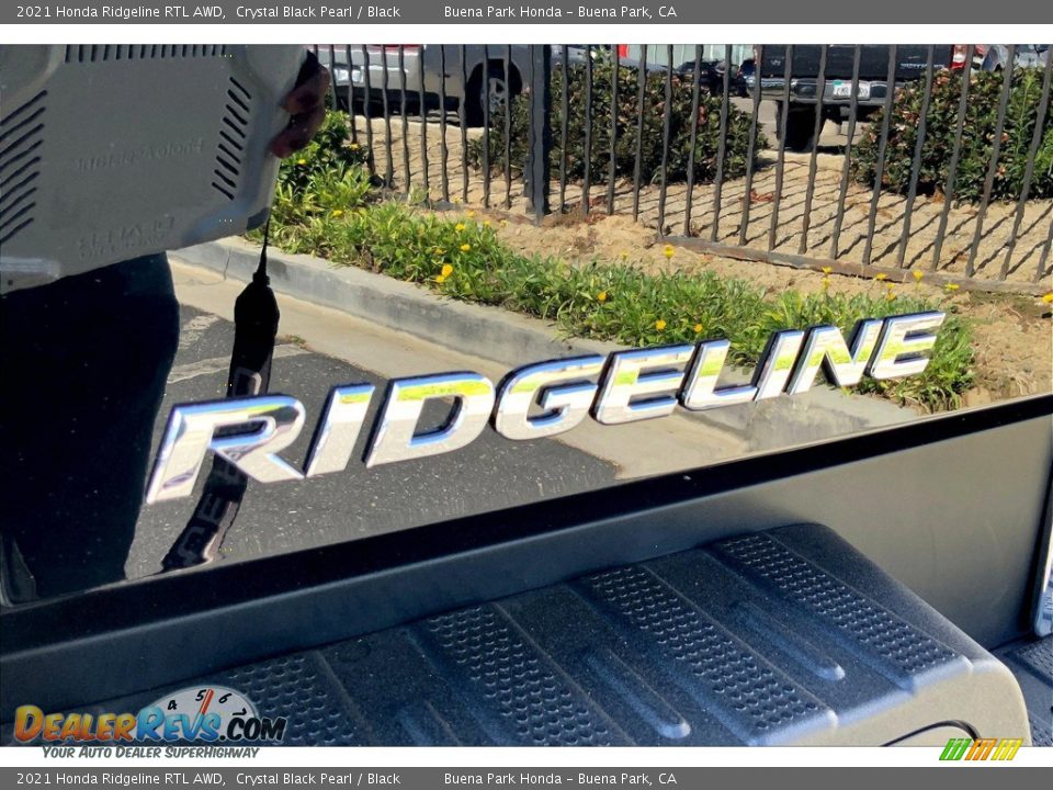 2021 Honda Ridgeline RTL AWD Crystal Black Pearl / Black Photo #33