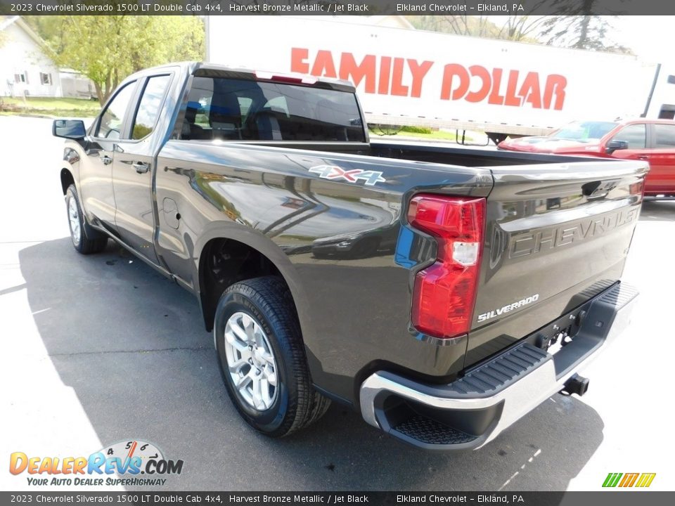 2023 Chevrolet Silverado 1500 LT Double Cab 4x4 Harvest Bronze Metallic / Jet Black Photo #8