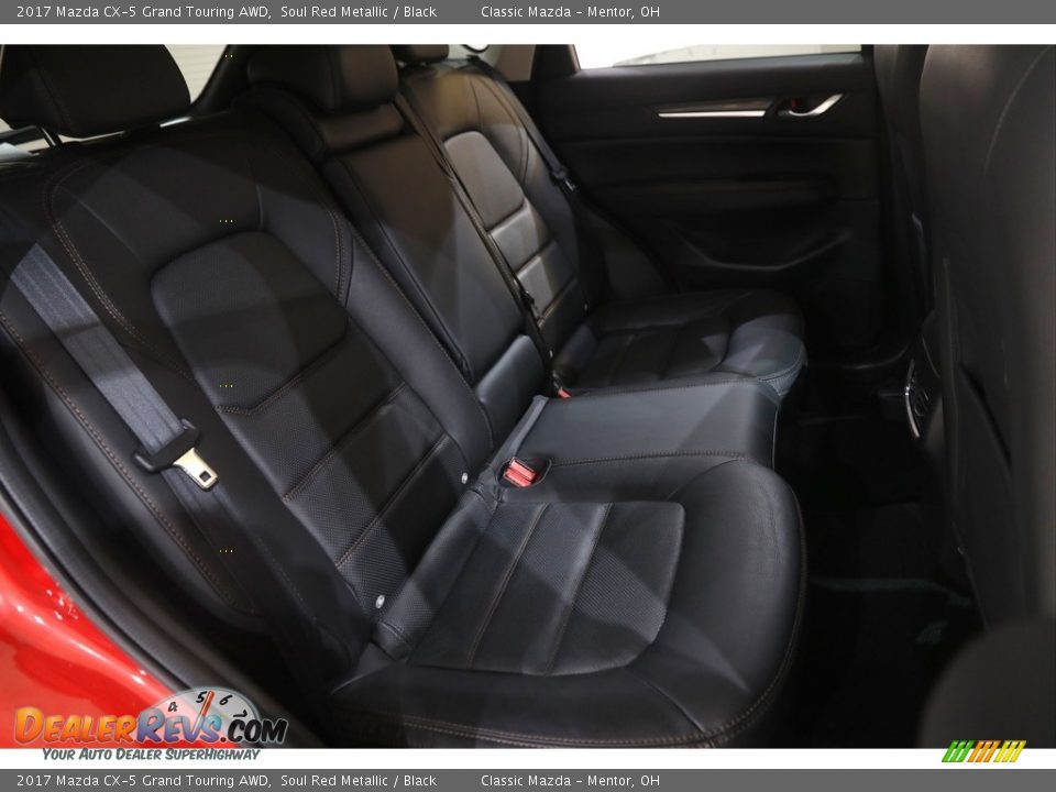 2017 Mazda CX-5 Grand Touring AWD Soul Red Metallic / Black Photo #17