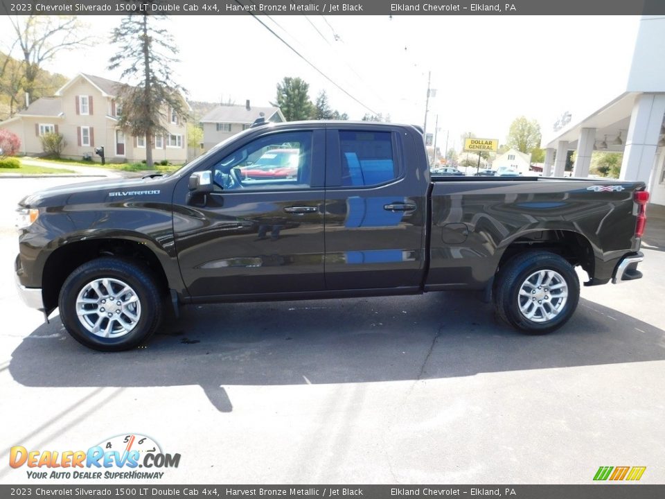 2023 Chevrolet Silverado 1500 LT Double Cab 4x4 Harvest Bronze Metallic / Jet Black Photo #9