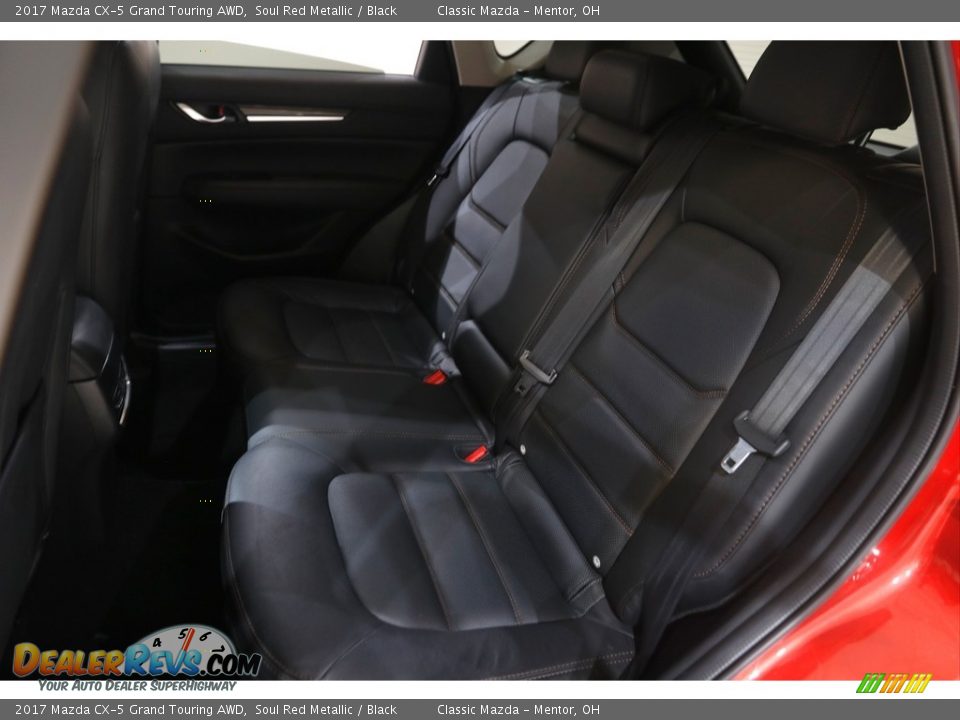2017 Mazda CX-5 Grand Touring AWD Soul Red Metallic / Black Photo #18