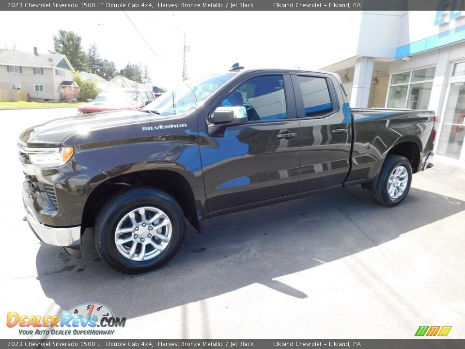 2023 Chevrolet Silverado 1500 LT Double Cab 4x4 Harvest Bronze Metallic / Jet Black Photo #10